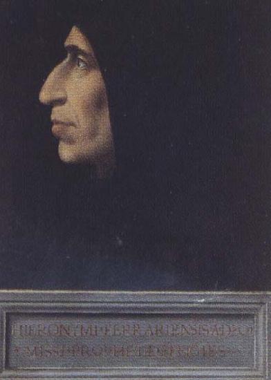 Sandro Botticelli Fra Bartolomeo Portrait of Girolamo Savonarola